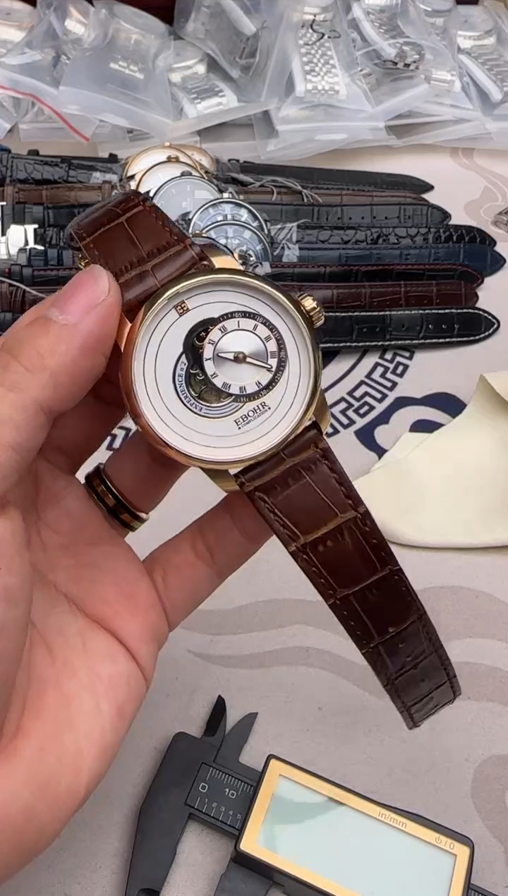 机械机芯精钢钢男士腕表一物一拍