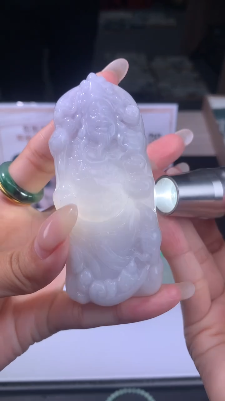 【闪购商品】翡翠吊坠(不含链)未镶嵌不退不换CMH1件-A