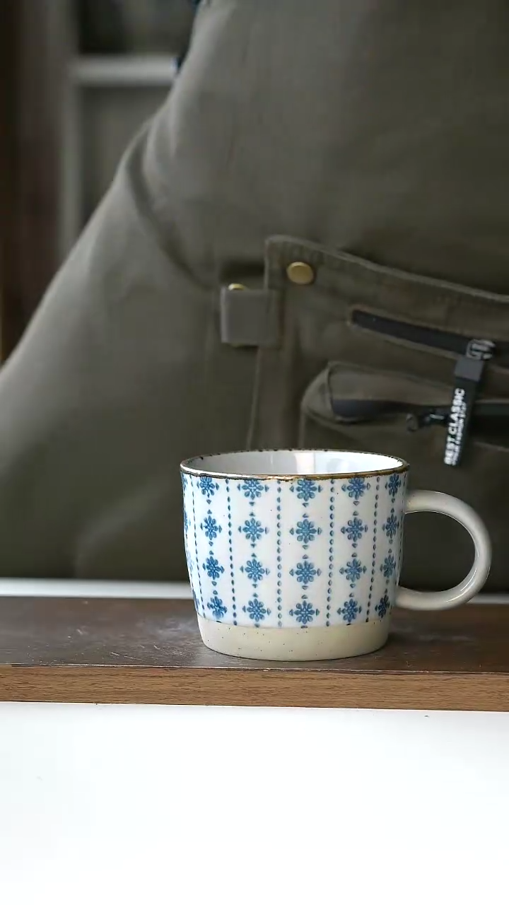 【闪购商品】陶瓷038粗陶瑕疵马克杯@4-2@