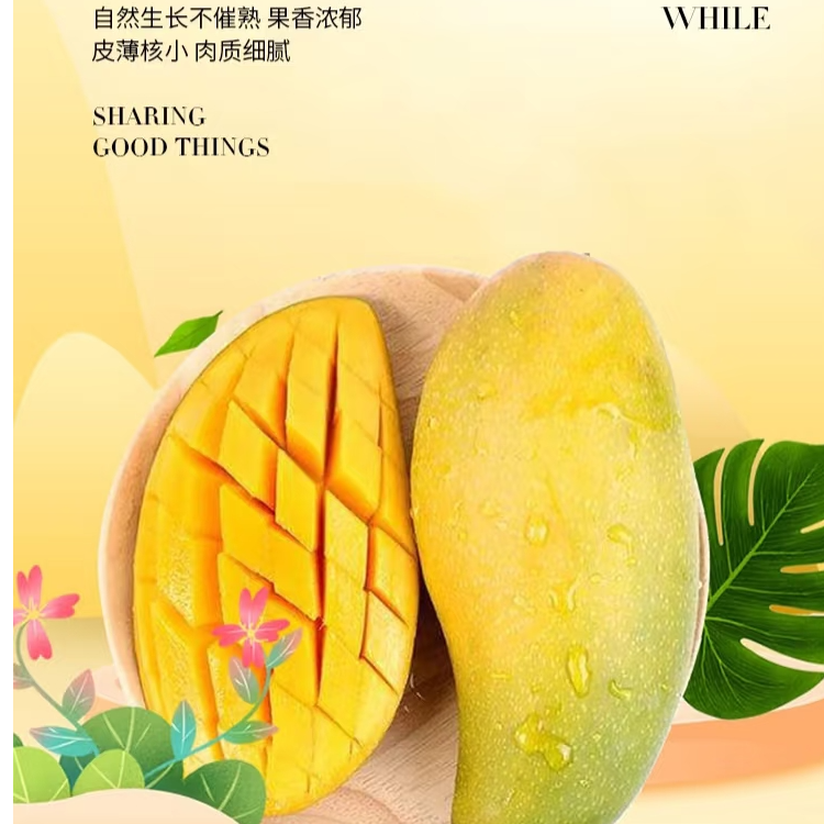 金煌芒果一颗550g～600g海南省
