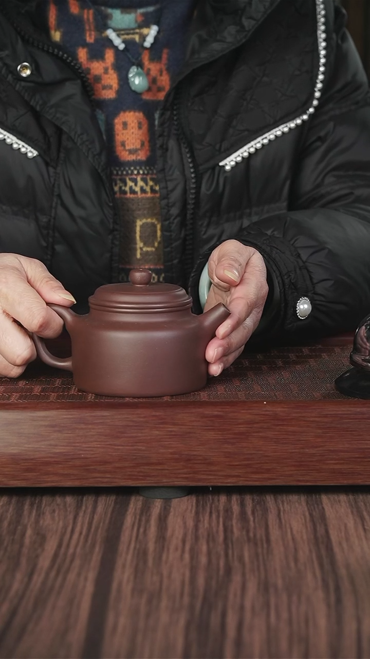 【闪购商品】紫砂茶壶ly  紫泥  德钟