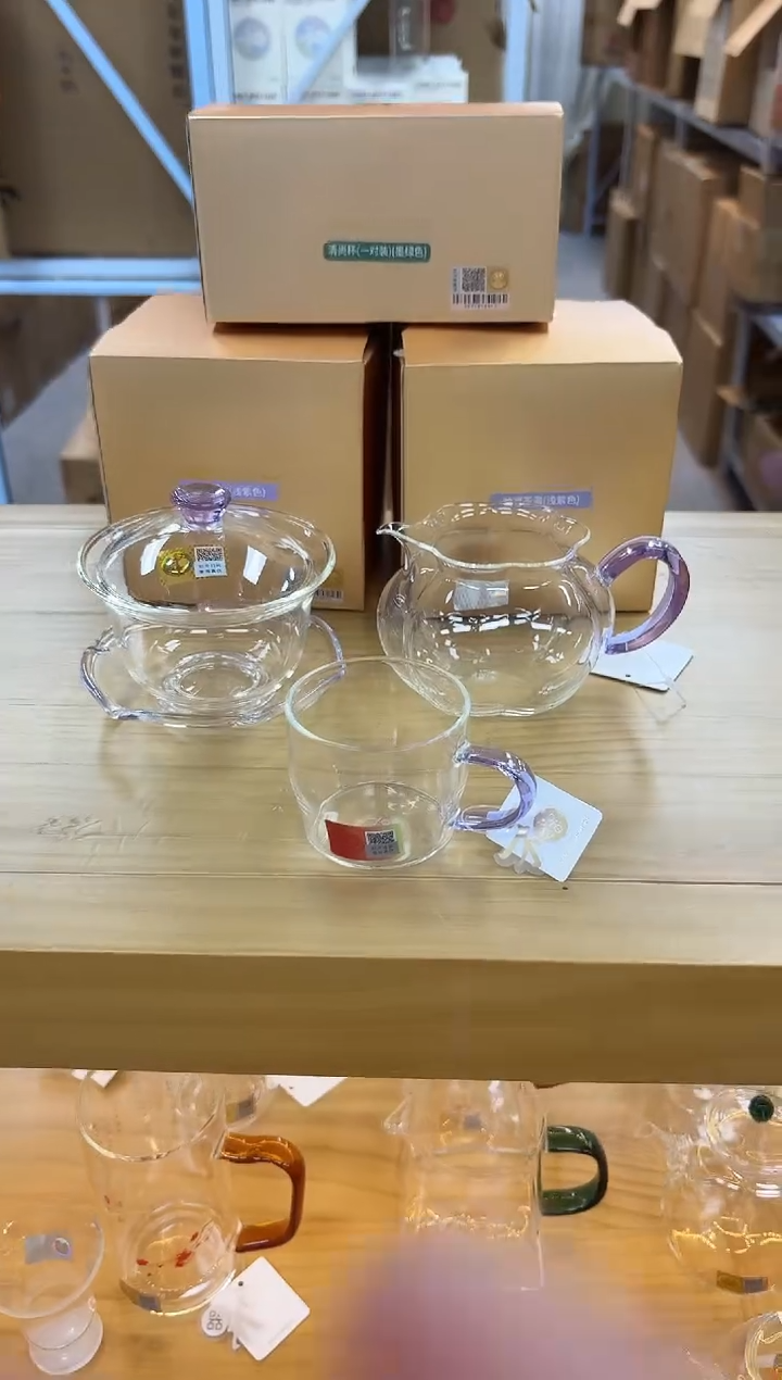 禾器纳福茶海浅紫+禾器禅语浅紫+清尚1个