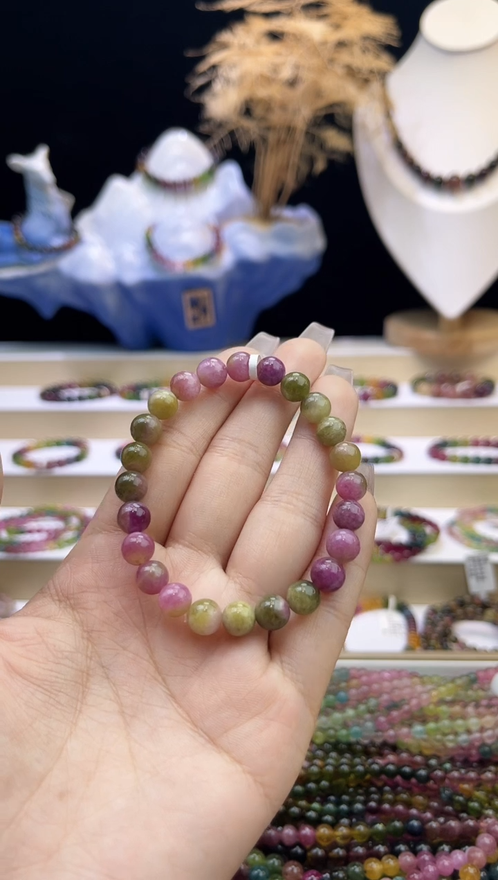 【闪购商品】碧玺/未镶嵌7mm+碧玺单圈多样性发货