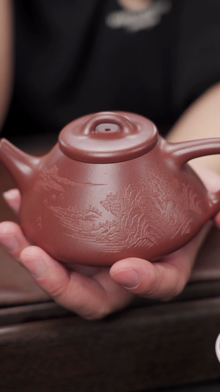 【闪购商品】原矿紫泥 子冶石瓢 全手工