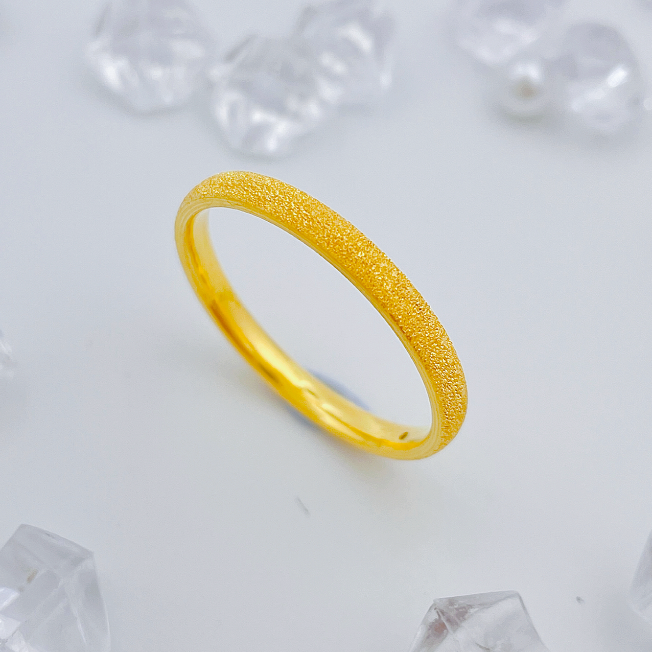 【国潮】足金999 满天星戒指 1.09 17圈口