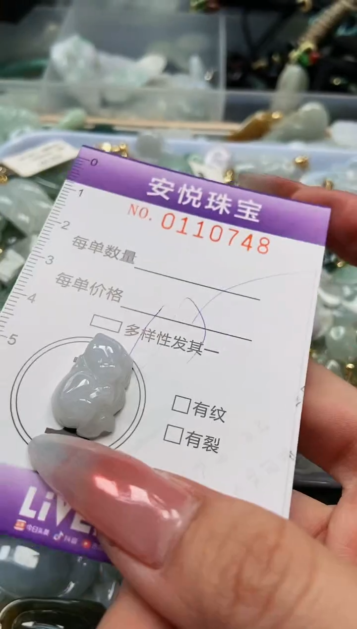 【闪购商品】翡翠颈饰未镶嵌闪购0110748