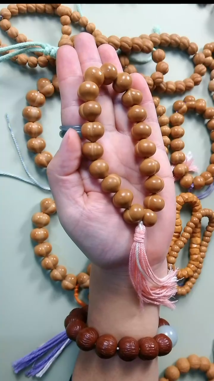 手串猴头核桃极*。猴头15.5屁桃