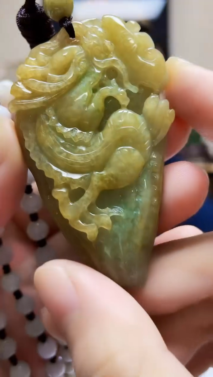 未镶嵌定制翡翠吊坠122