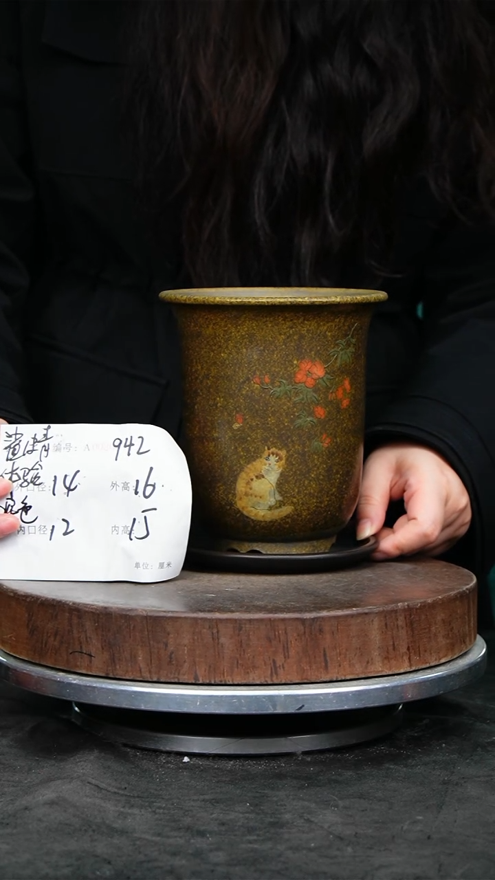 紫砂花盆942+z紫砂花盆
