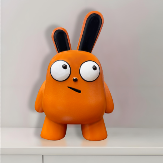 创意趣味摆件电视柜卧室桌面装饰品恶搞潮玩家居玩偶大眼怪1828