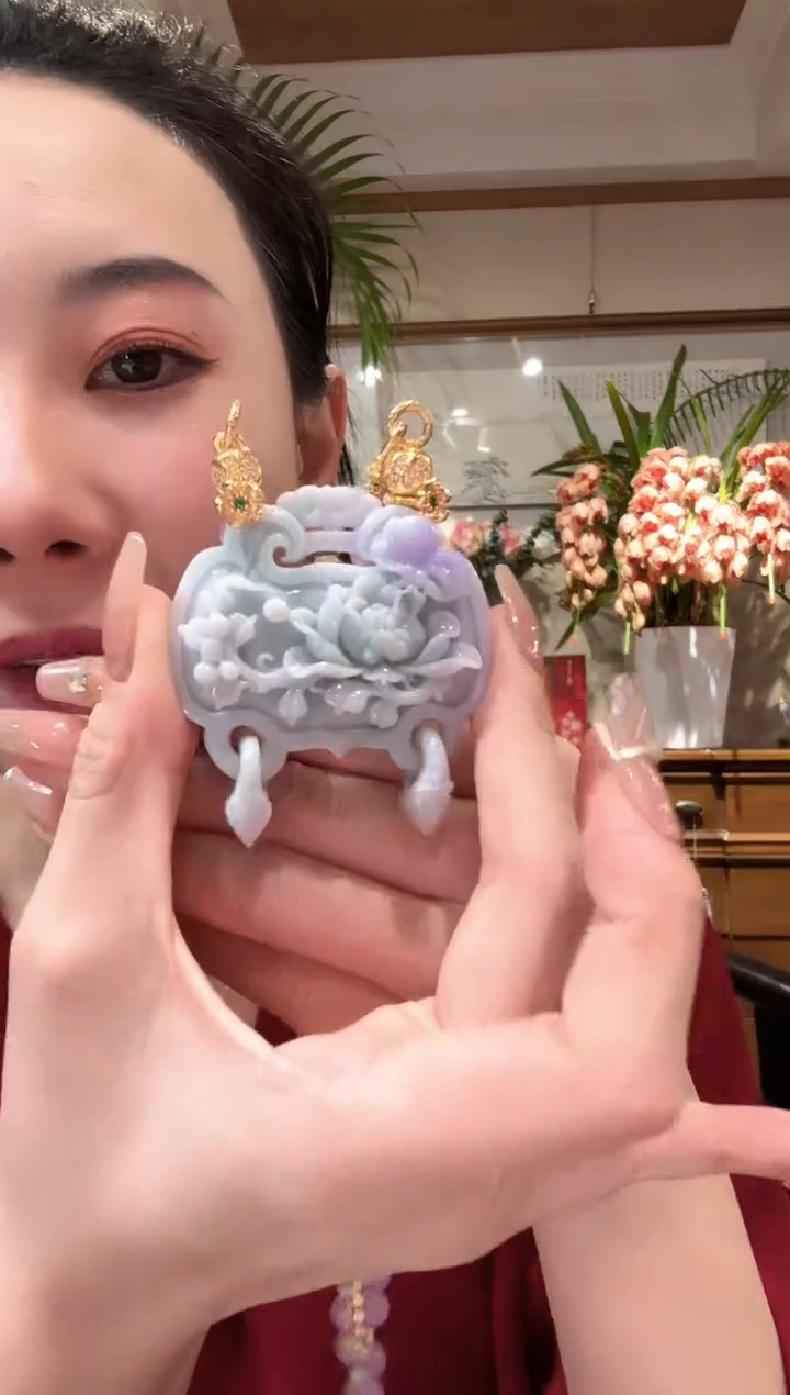 【闪购商品】翡翠颈饰未镶嵌国风