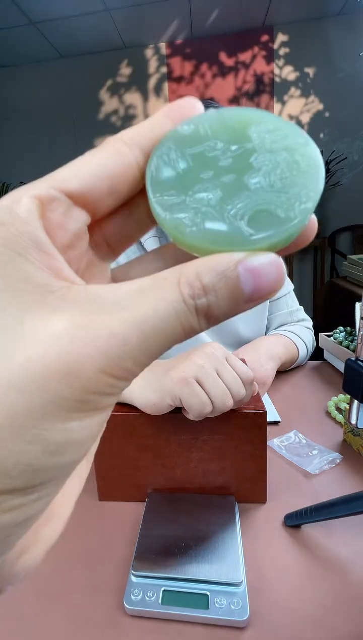 颈饰未镶嵌和田玉a45