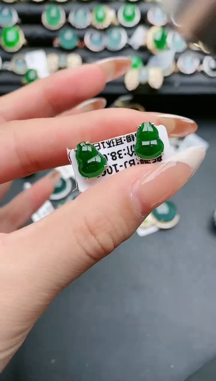 【闪购商品】翡翠戒指银S925镶嵌11111111