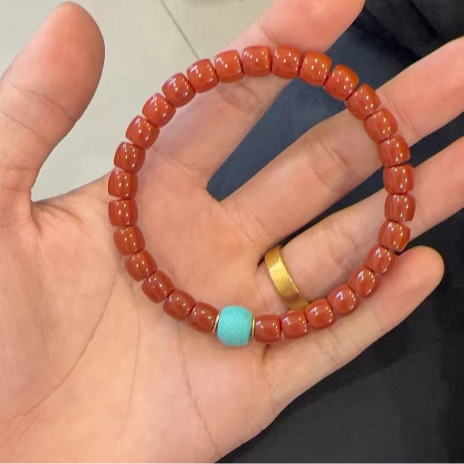 南红老型DIY手串多样款式5×6mm甄选品质