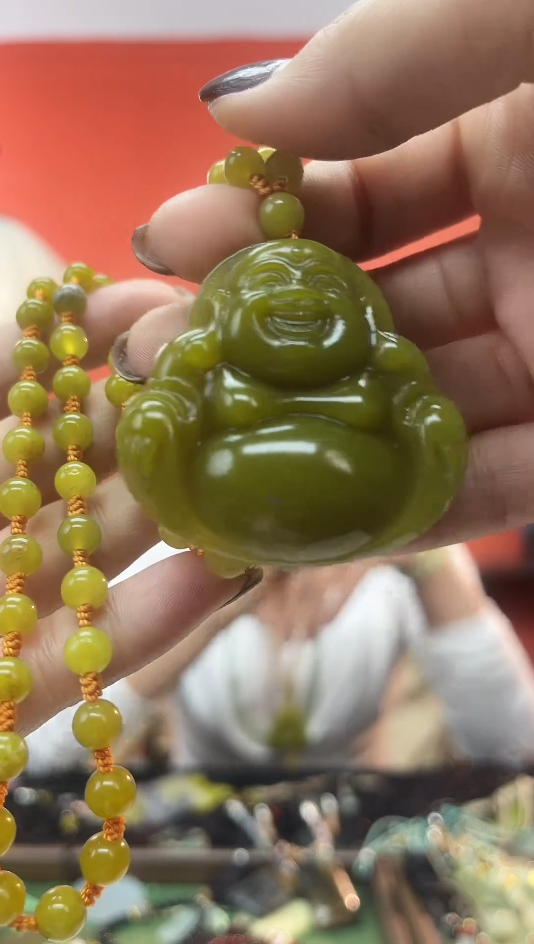 未镶嵌岫玉吊坠多样性发货拍一发一