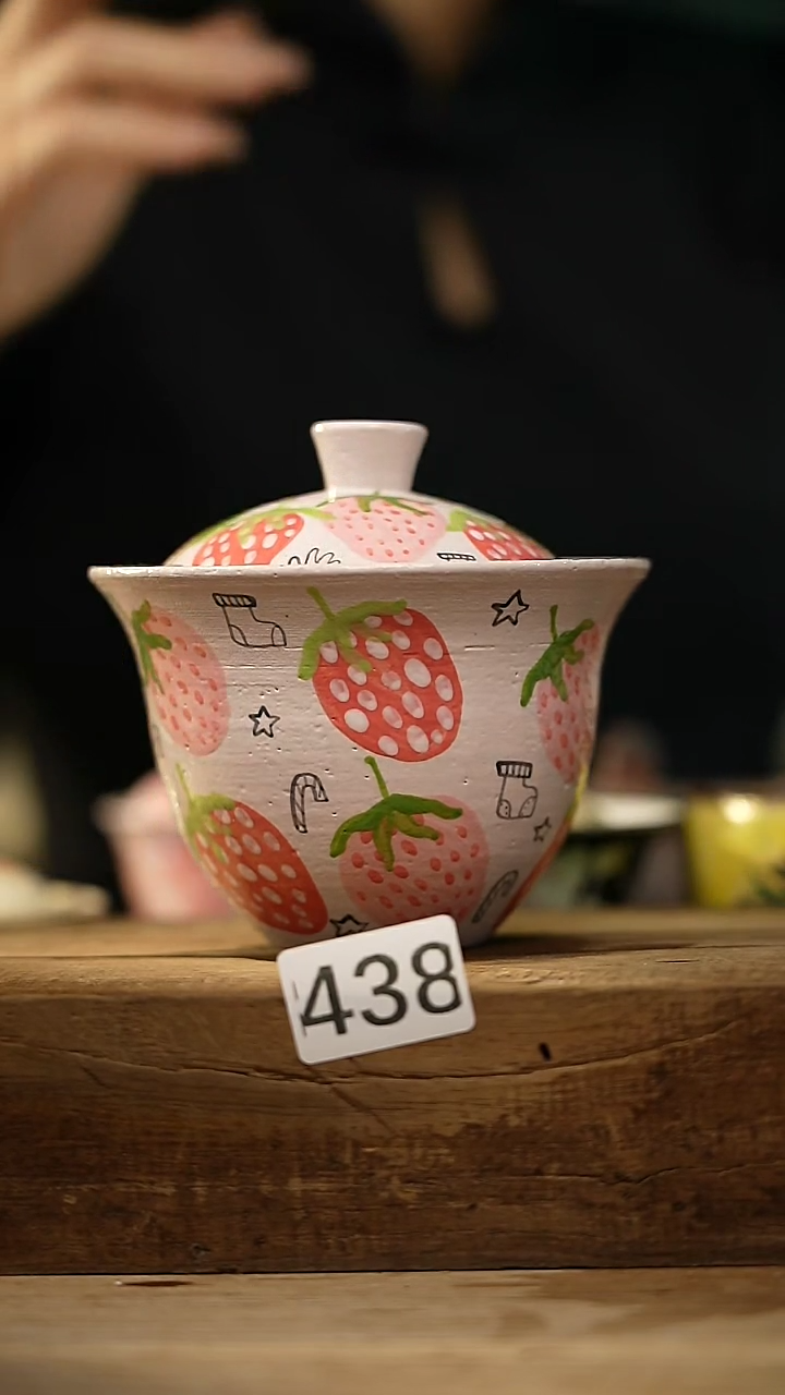 【闪购商品】瓷片中国美院设计师 小吴 款/ 盖碗