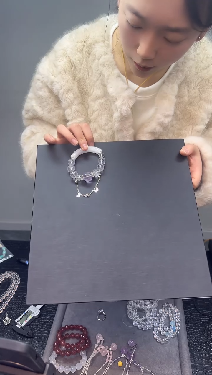 未镶嵌手链水晶天然半镯手链