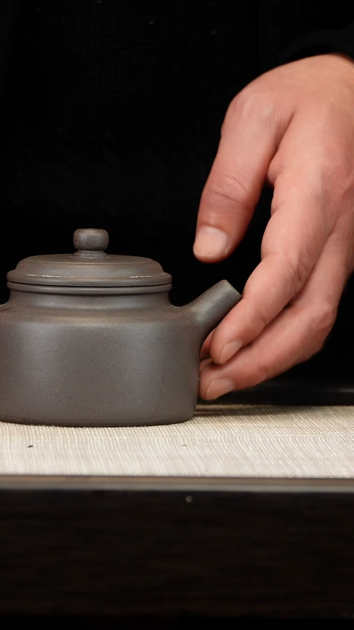 茶壶紫砂天青德中