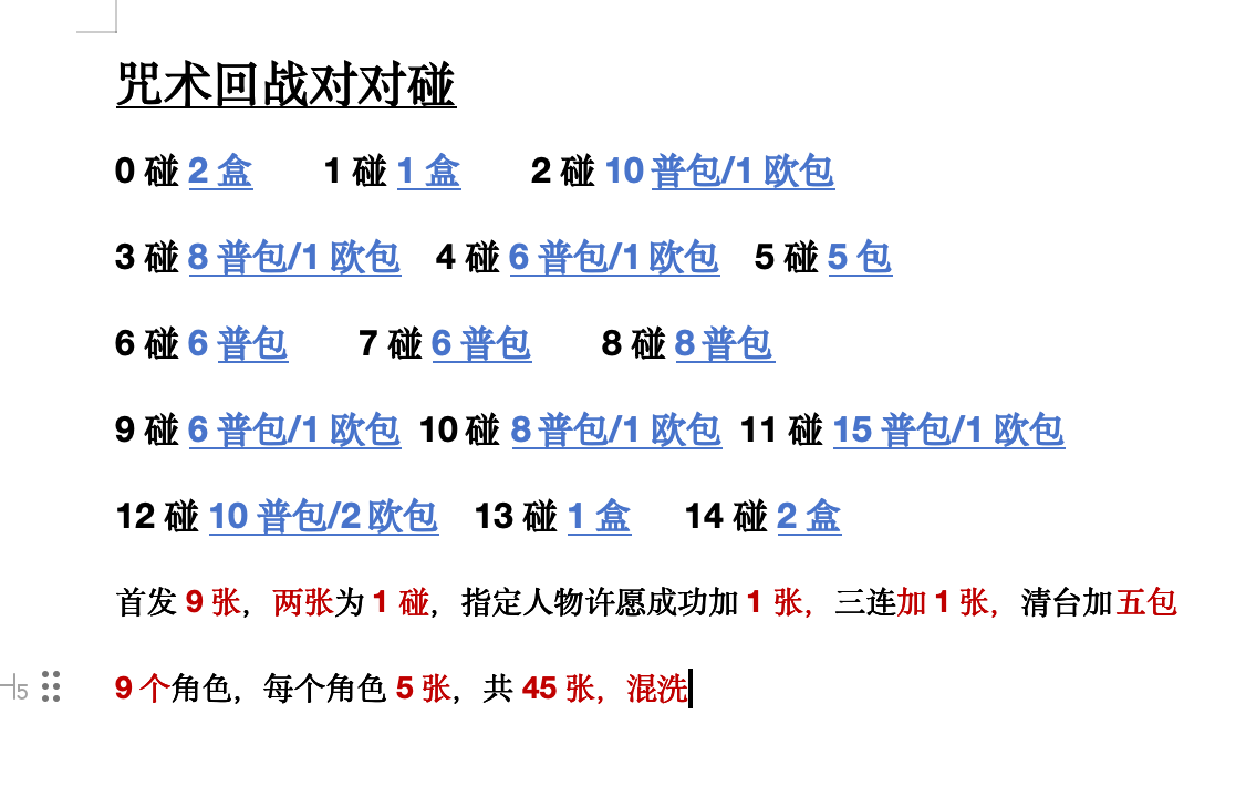 【咒回对对碰】卡绘咒术回战卡片卡牌盲盒热血动漫五条悟周边