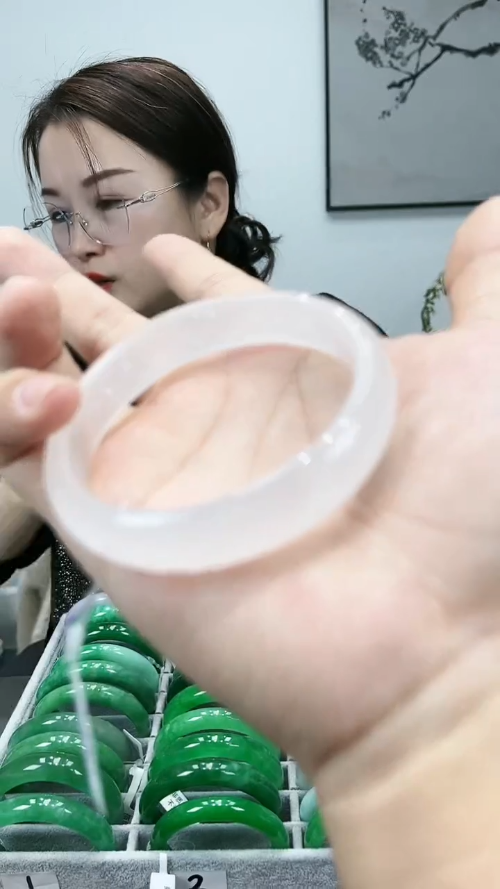 【闪购商品】砖雕s18独货手镯圈口57