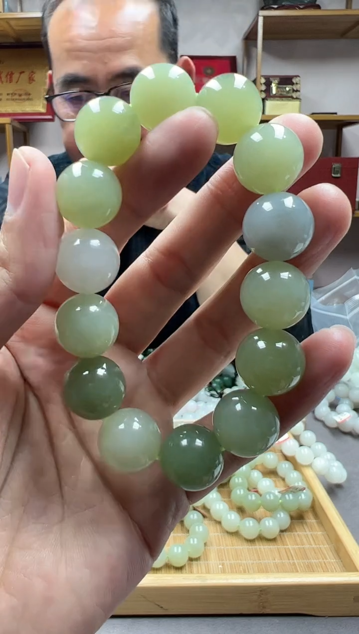 【闪购商品】和田玉手链未镶嵌15