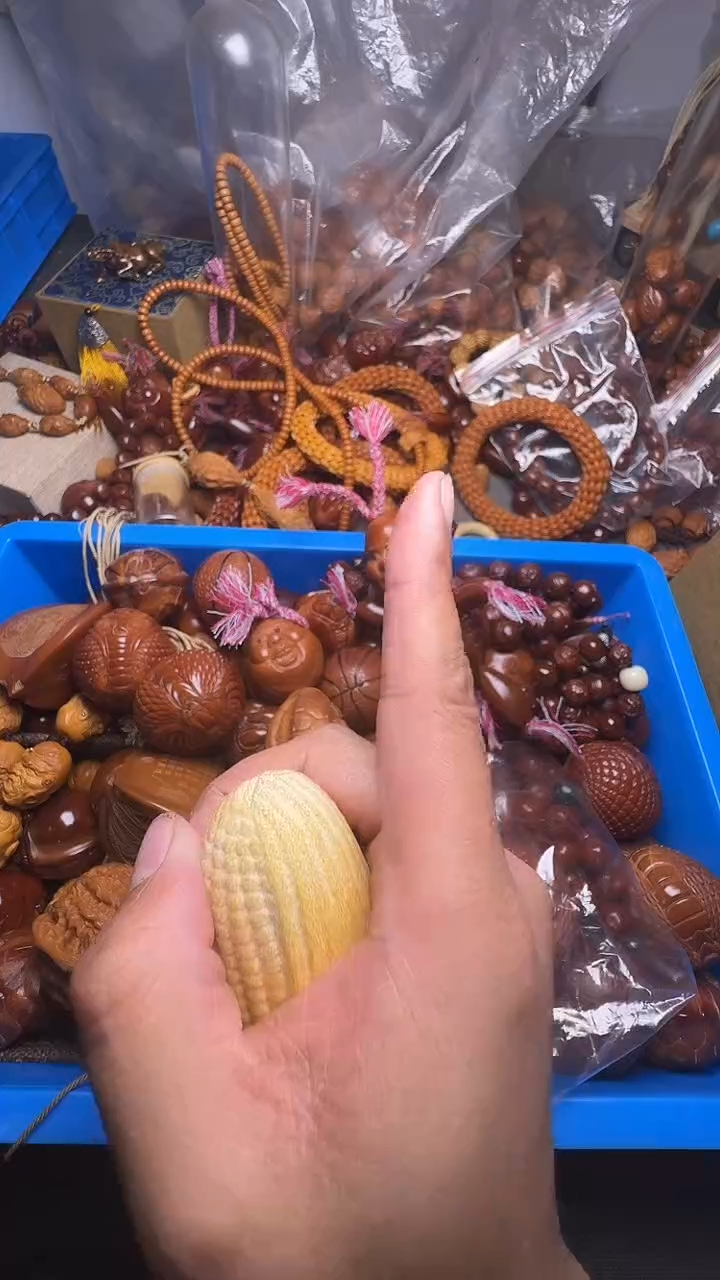 手串橄榄核迷***生一个竹子玉米