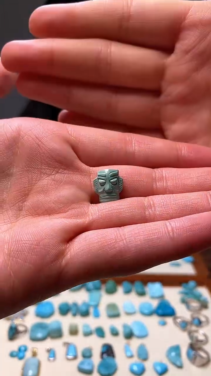 【闪购商品】绿松石颈饰未镶嵌绿松石配件