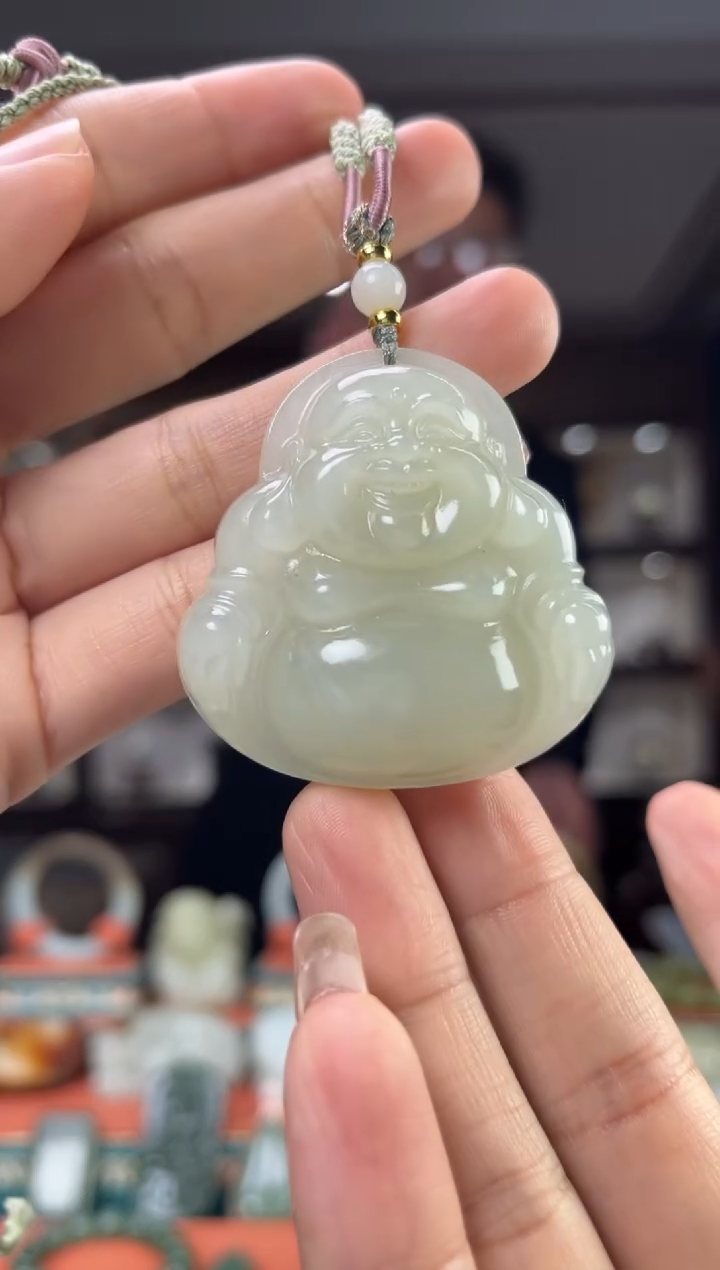 【闪购商品】和田玉颈饰未镶嵌佩佩45mm左右