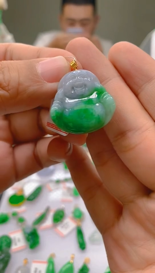 【闪购商品】翡翠颈饰18K金镶嵌新号开播，全场乱卖