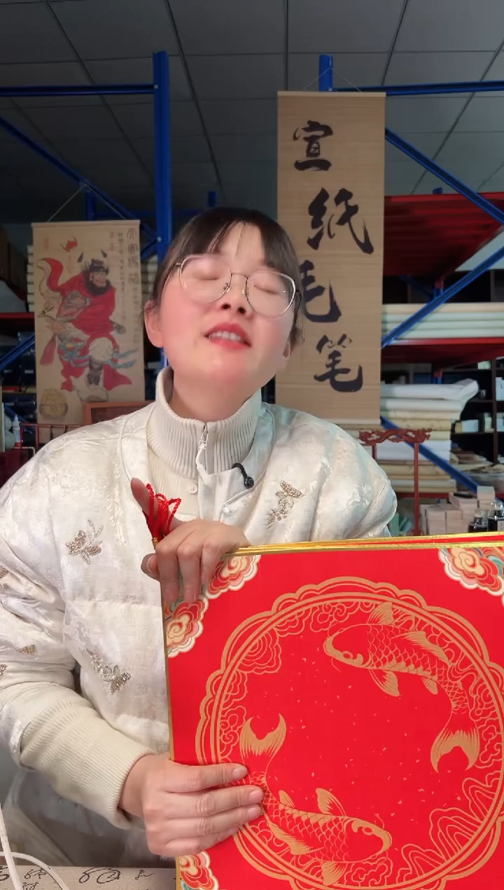 方形彩绘硬卡5张