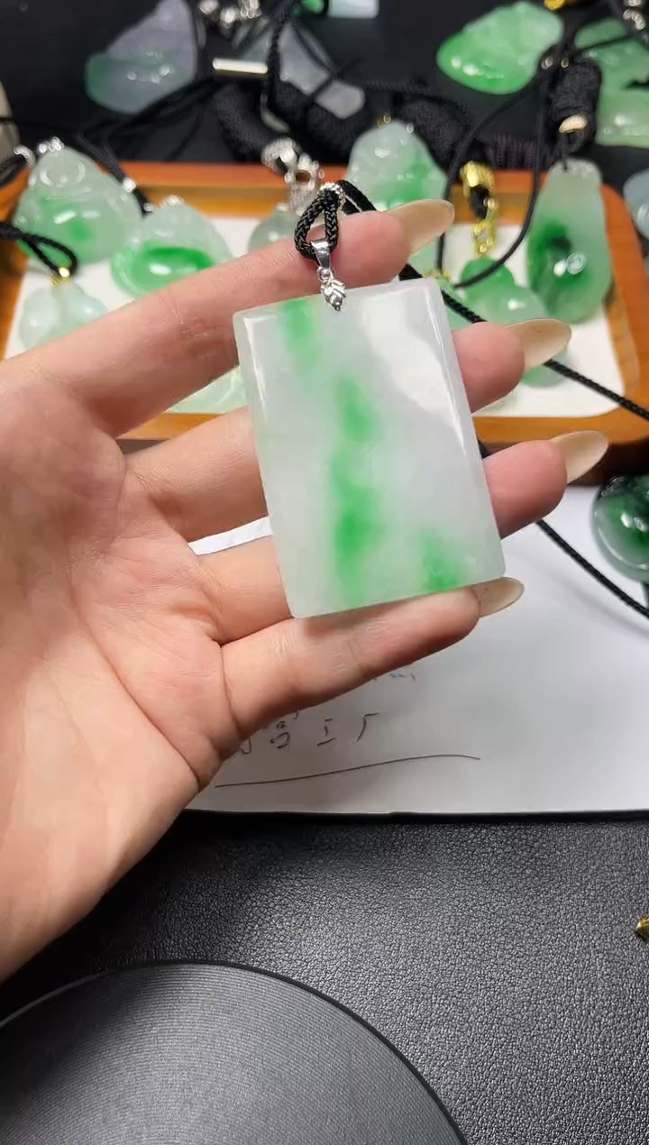 颈饰未镶嵌翡翠所见即所得   一图一物