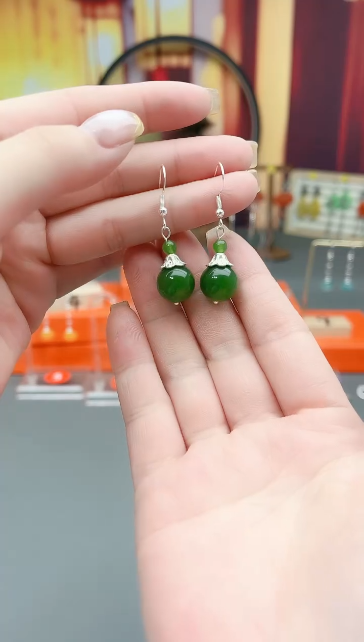 未镶嵌耳钉玛瑙/玉髓733