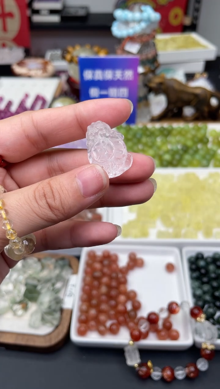 【闪购商品】水晶颈饰未镶嵌7a多样性发其一/1.15/1个