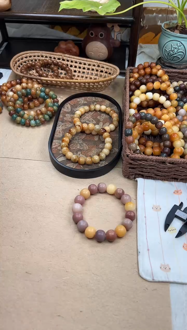 手串菩提根/象牙果A647干磨16大玫瑰