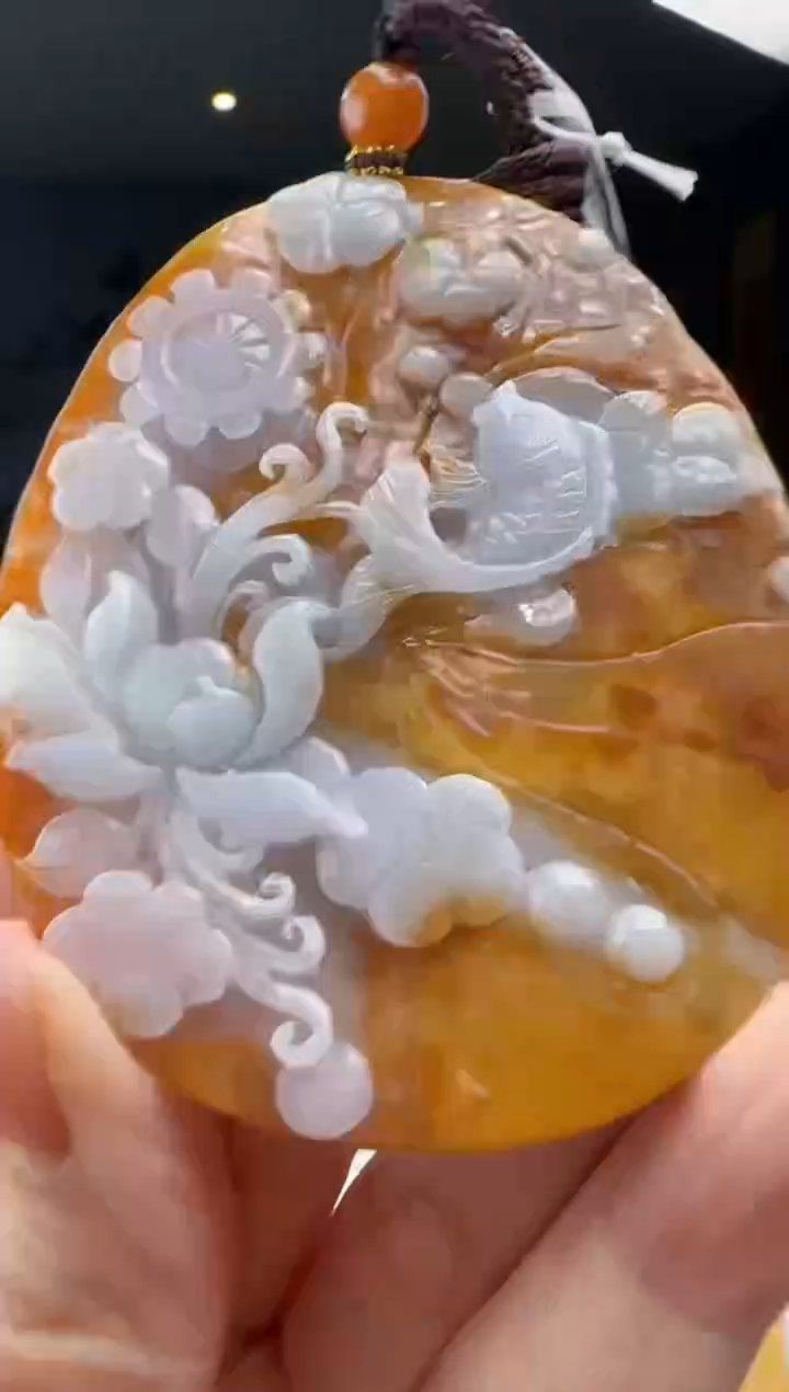 【闪购商品】翡翠吊坠(不含链)未镶嵌YJ@@960Q7J03326