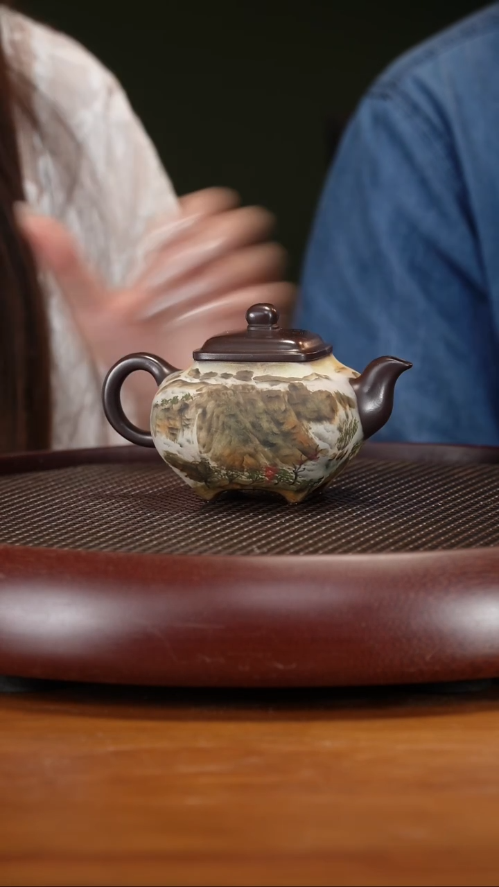 茶壶紫砂60WZG传炉 老紫泥200cc