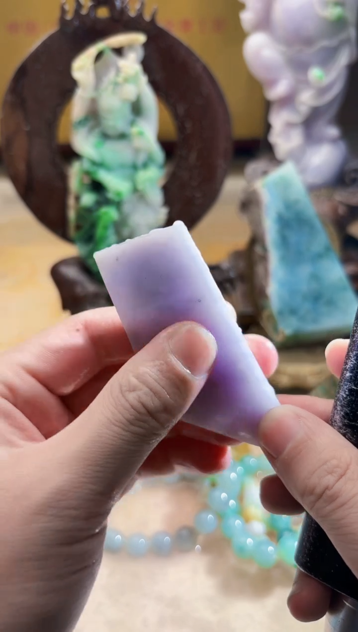 未镶嵌挂件翡翠A货张麦8252