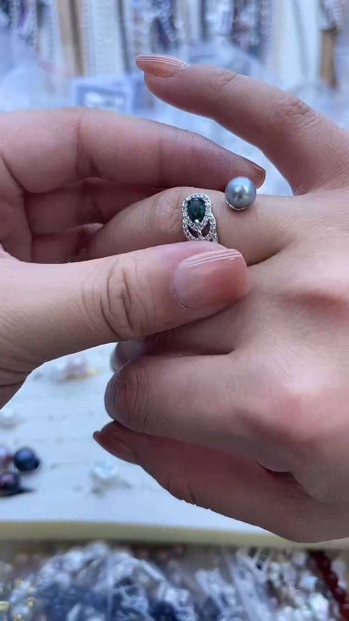 【闪购商品】淡水珍珠戒指未镶嵌852