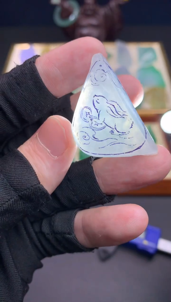 未镶嵌定制翡翠天然翡翠裸石（包工）