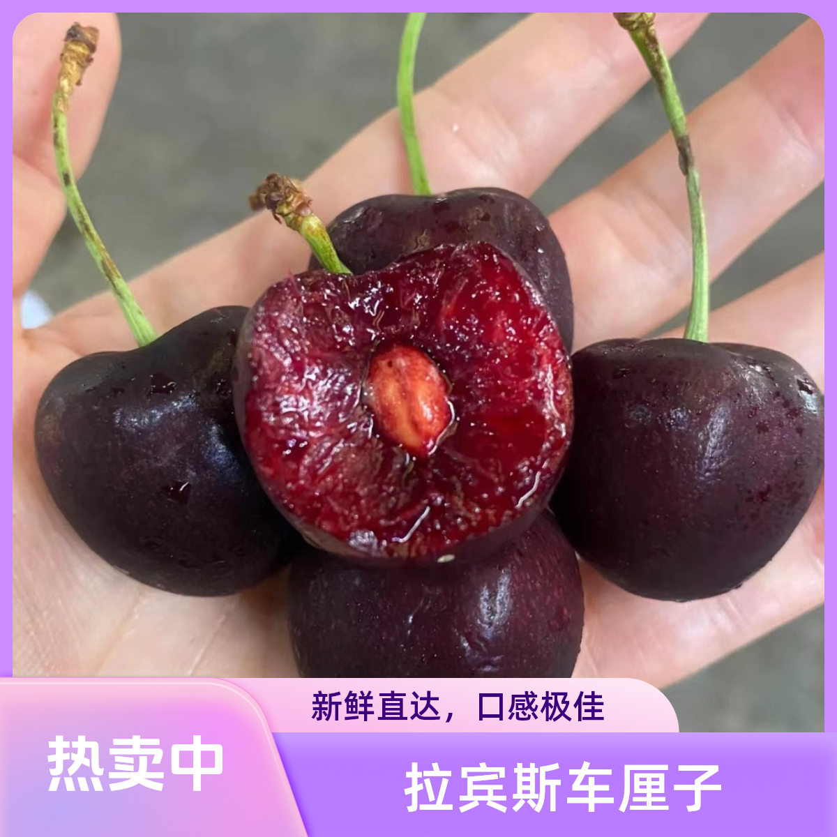 【渝姐姐】拉宾斯 智利车厘子海运整箱原箱3J-5J 净重5斤