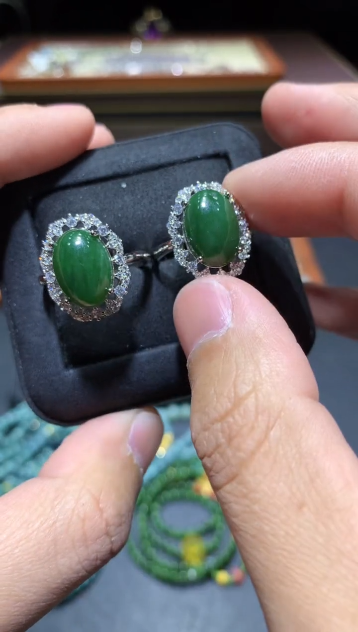 【闪购商品】和田玉戒指未镶嵌T55【多样性发其一】