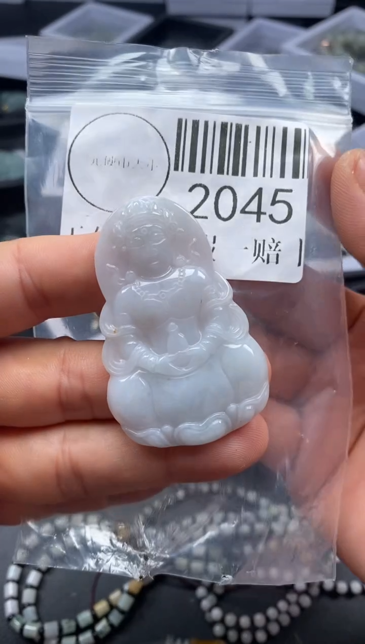 吊坠(不含链)未镶嵌翡翠2045
