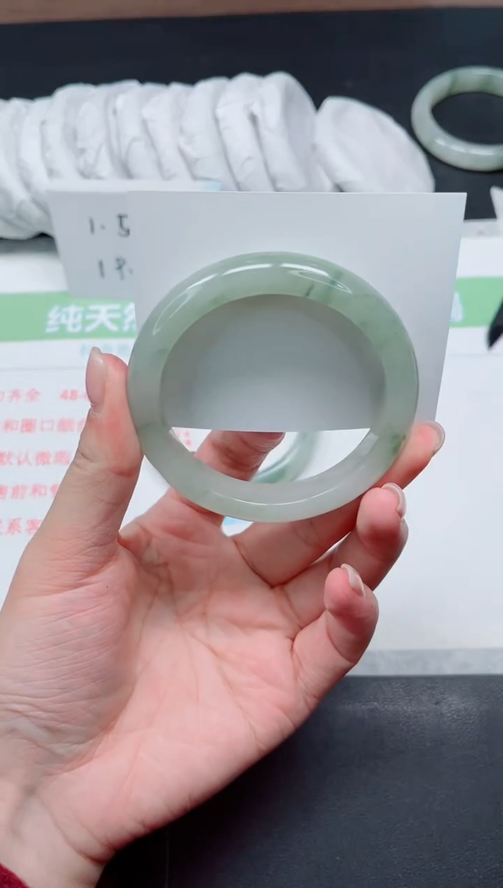 【闪购商品】石英质玉手镯合金644-56.2