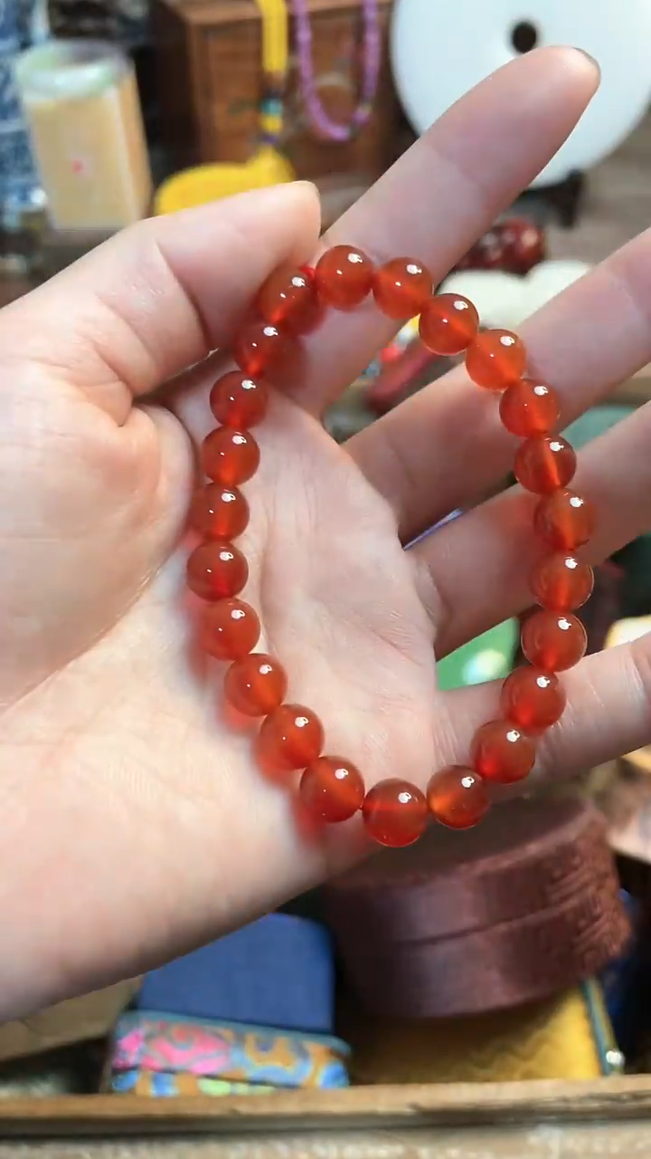 【闪购商品】玛瑙/玉髓手串未镶嵌玉瑞专属精选摆件