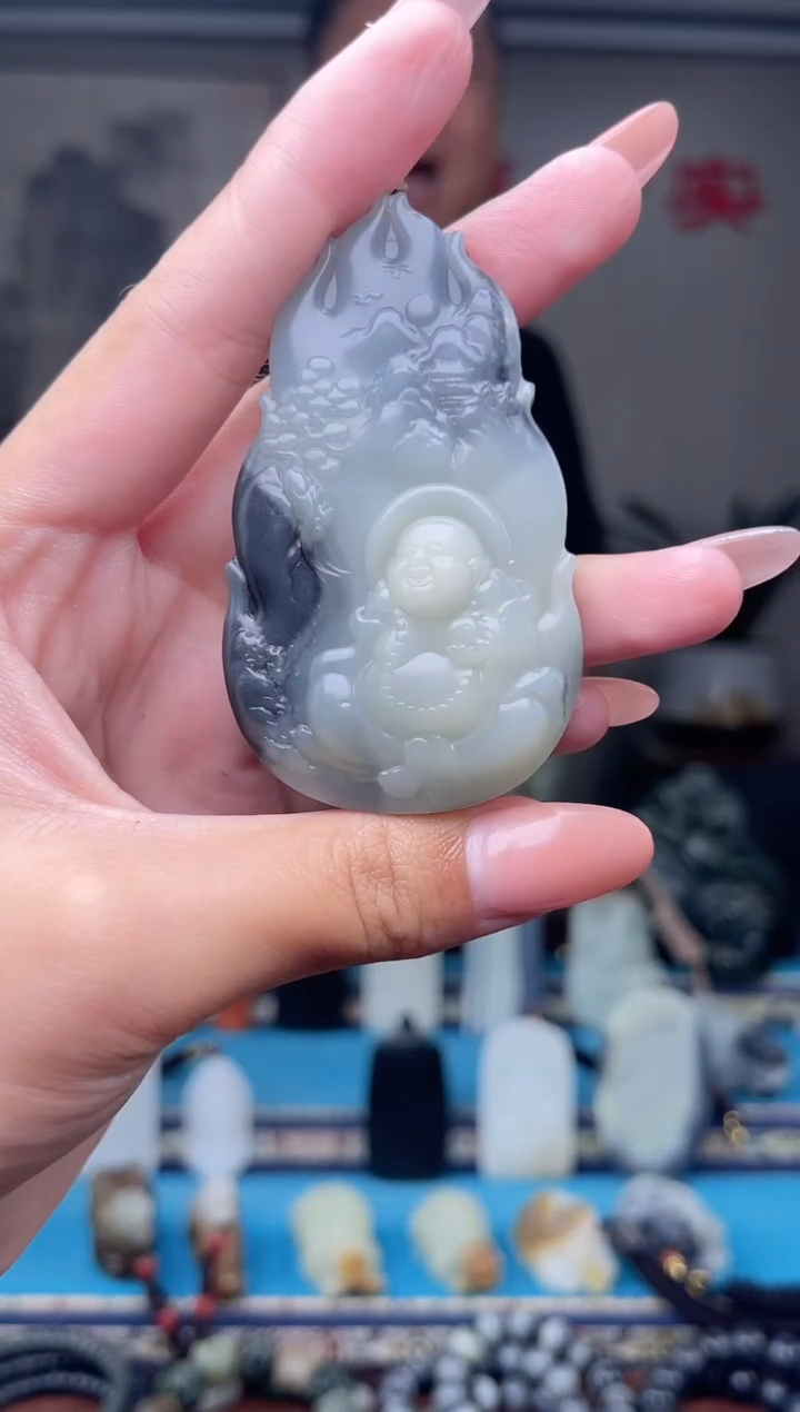 未镶嵌和田玉挂件1