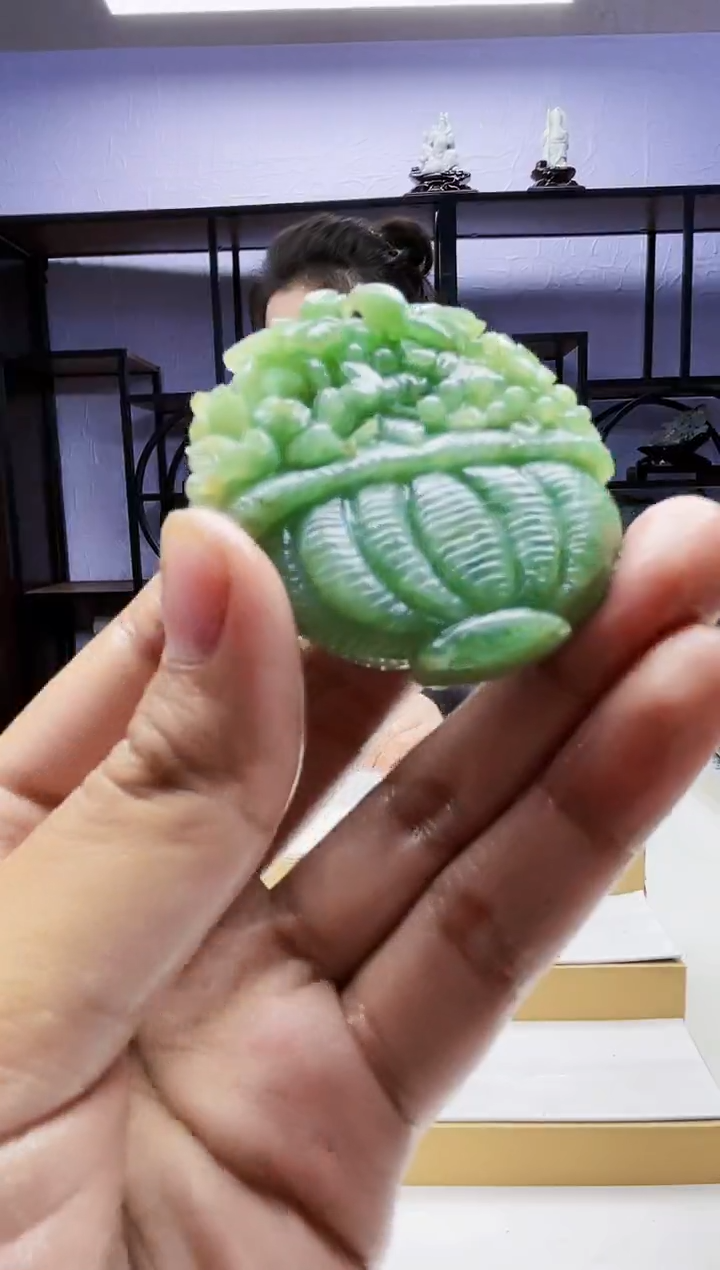 【闪购商品】定制翡翠未镶嵌毛货02190031