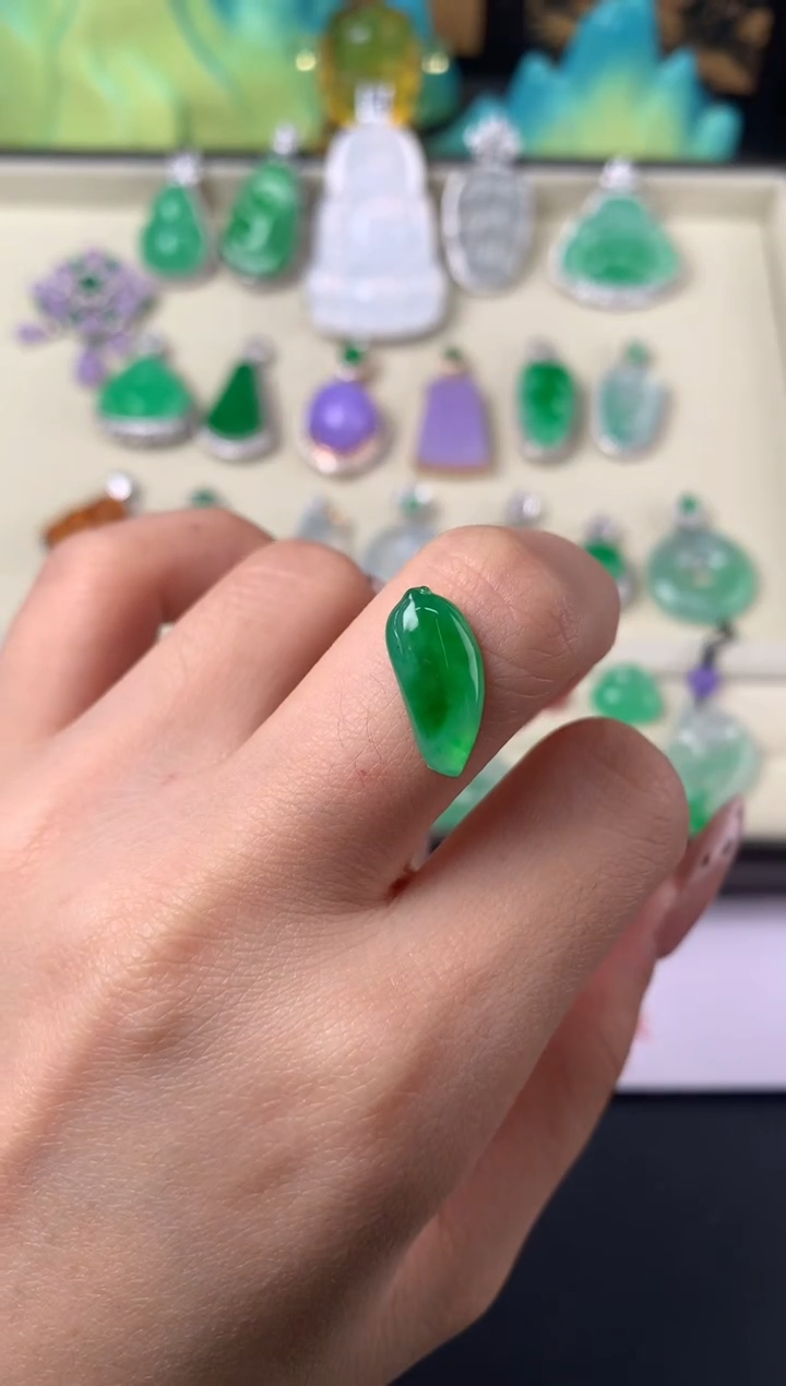 未镶嵌定制翡翠裸石（镶嵌定制）