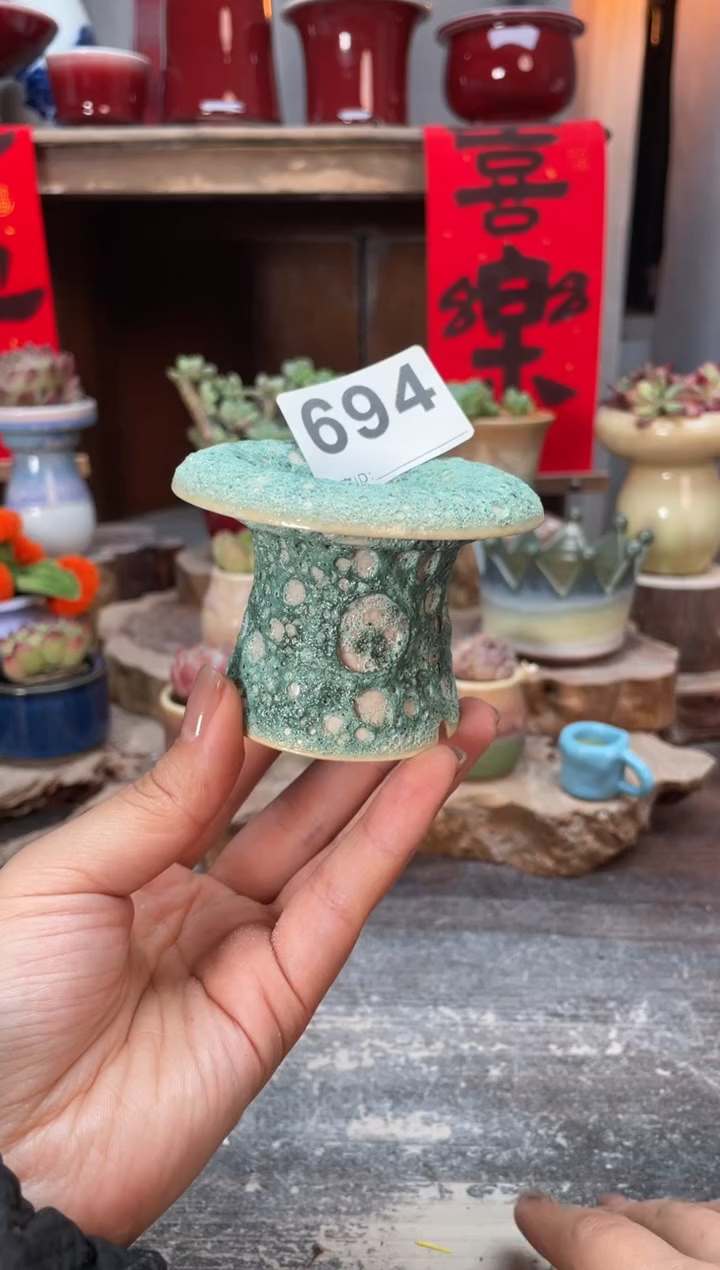 【闪购商品】摆件694知木小芳花盆