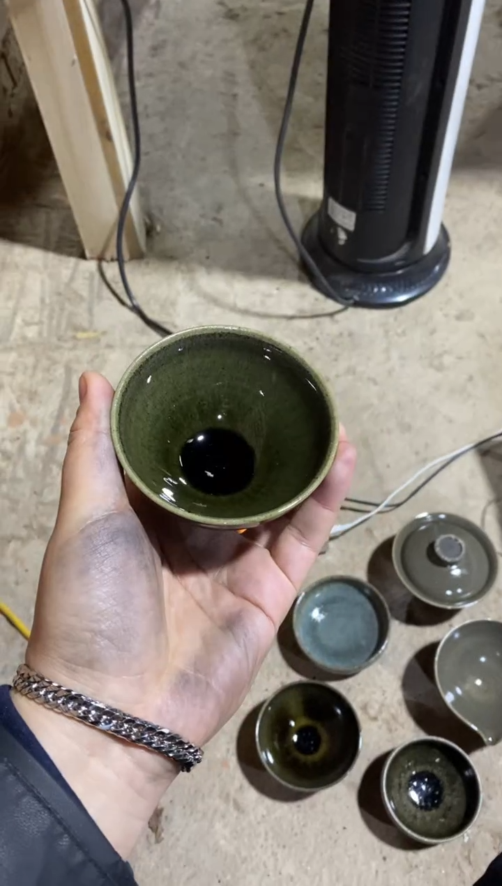 【闪购商品】茶盏闽窑茶器 古宋柴烧