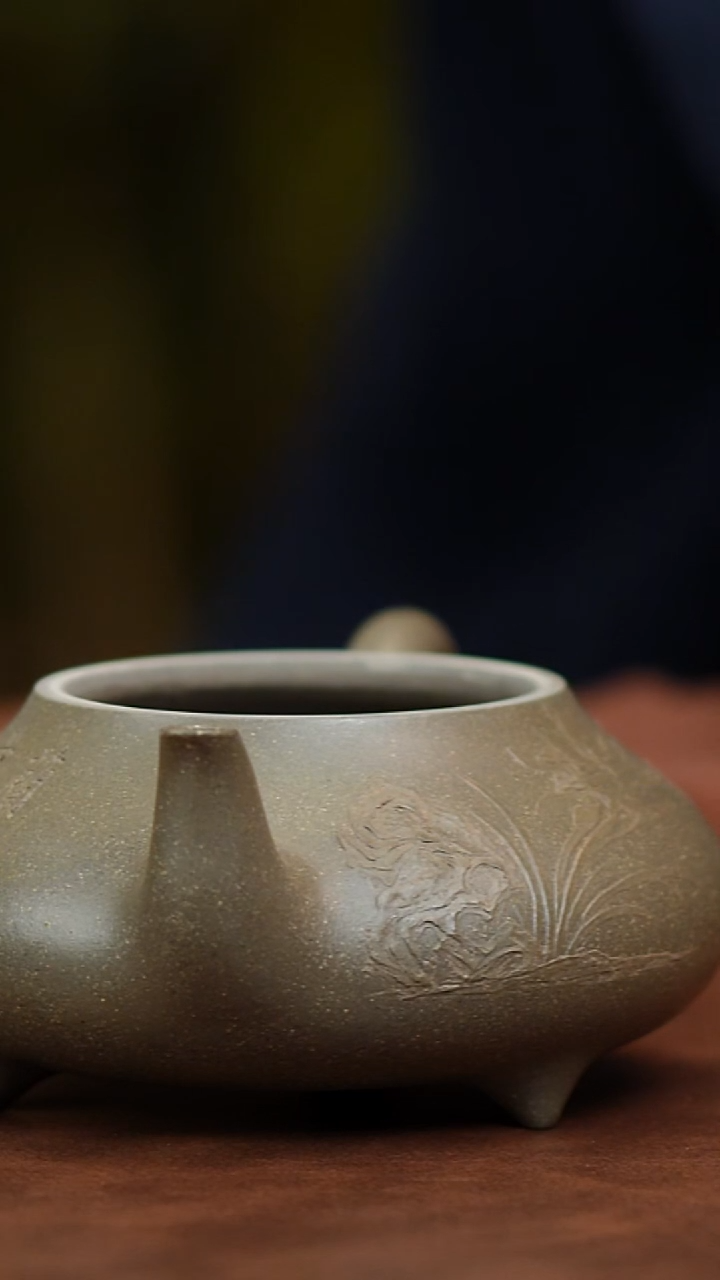 茶壶紫砂汉*原矿宜兴紫砂茶壶刻绘差价